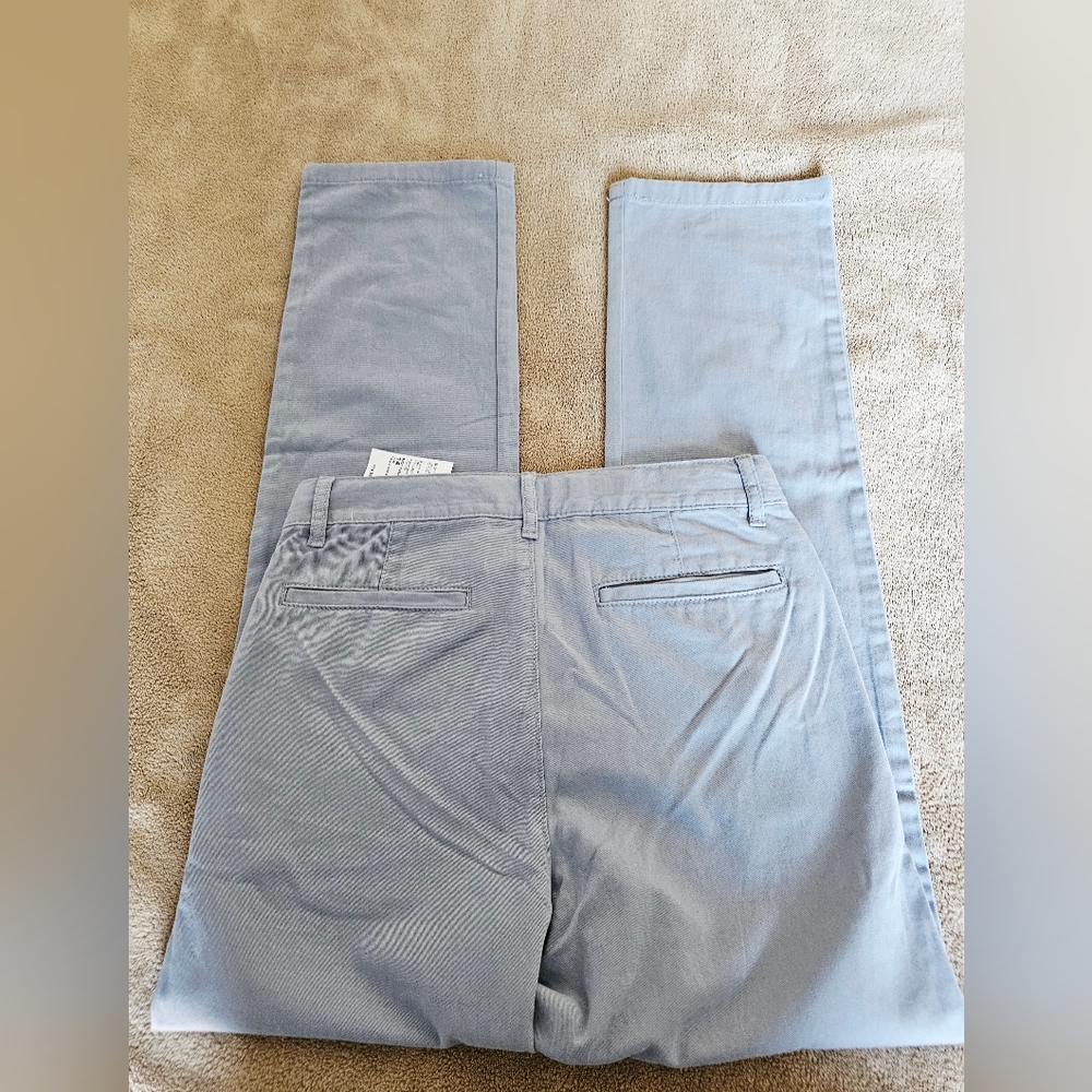 TCP Straight Leg Chino- NWT- Gray-  Boys 14 Slim